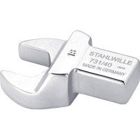 Produktbild för STAHLWILLE 731/40 19, Torque wrench end fitting, Krom, 19 mm...