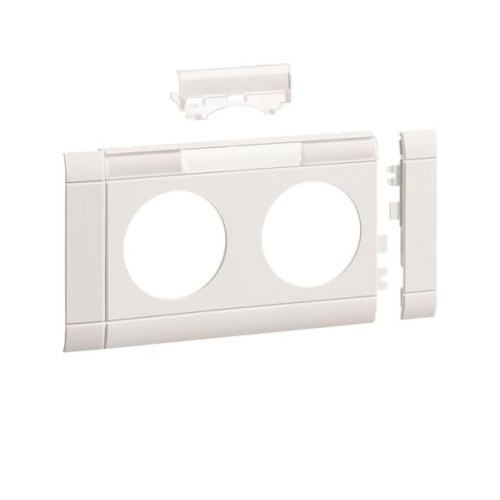 Hager Ecoline lock H=80mm, med uppmärkningsfält för dubbla uttag R...