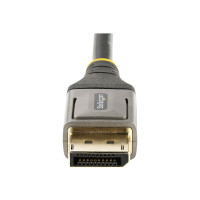 Produktbild för StarTech 4 m VESA-certifierad DisplayPort 1.4-kabel - 8K 60 Hz HDR10 - Ultra HD 4K 120 Hz-video - DP 1.4-kabel/-sladd - För skärmar/displayer - DisplayPort till DisplayPort-kabel - M/M - DisplayPort-kabel - DisplayPort till DisplayPort - 4 m