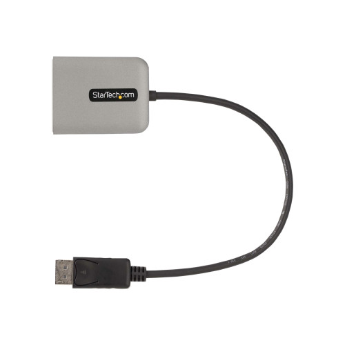 StarTech.com StarTech.com 2-Port DisplayPort MST Hub, Dual 4K 60Hz, DP to 2x DisplayPort Monitor Adapter, DP 1.4 Multi-Monitor Video Adapter w/ 1ft Built-in Cable, USB Powered, Windows Only - Multi Stream Transport Hub (MST14DP122DP) - hubb - 2 portar
