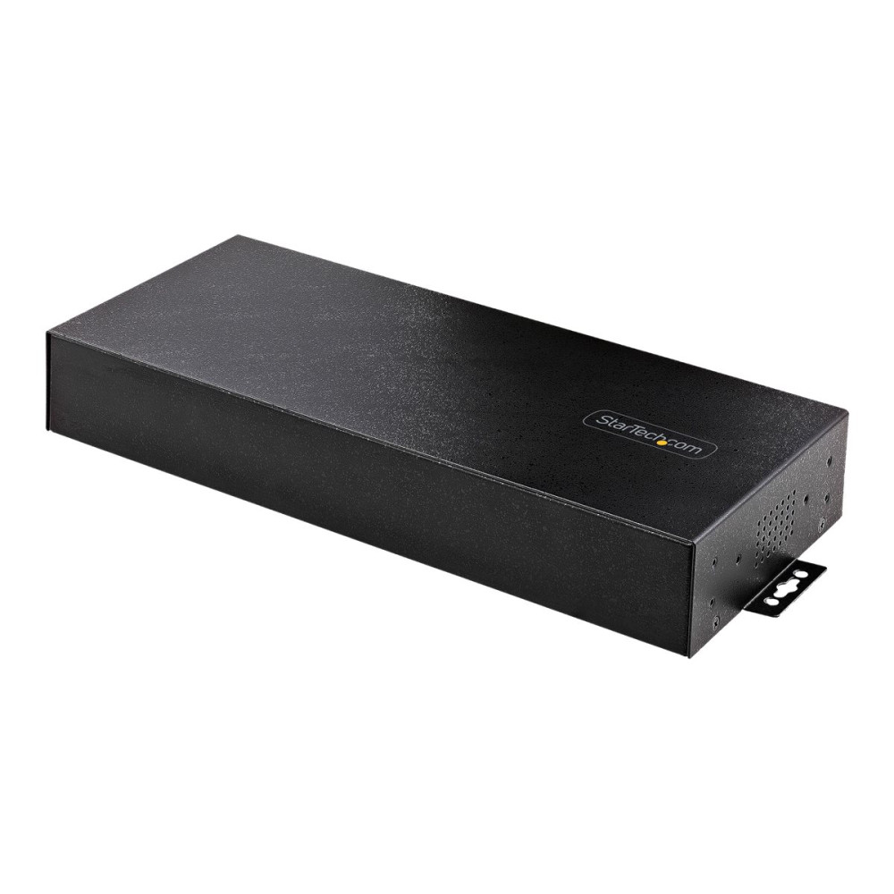 Produktbild för StarTech.com 16-Port Industrial USB 3.0 Hub 5Gbps, Metal, DIN/Surface/Rack Mountable, ESD Protection, Terminal Block Power, up to 120W Shared USB Charging, Dual-Host Hub/Switch (5G16AINDS-USB-A-HUB) - hubb - industriell - 16 portar - rackmonterbar