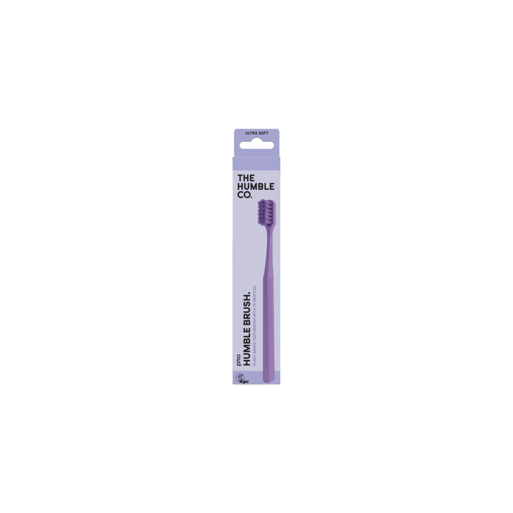 Produktbild för Pro Humble Brush Plant-based - 7k bristles - SOFT - Lila