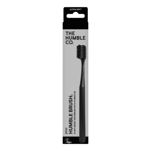 The humble co. Pro Humble Brush Plant-based - 7k bristles - SOFT - Svart