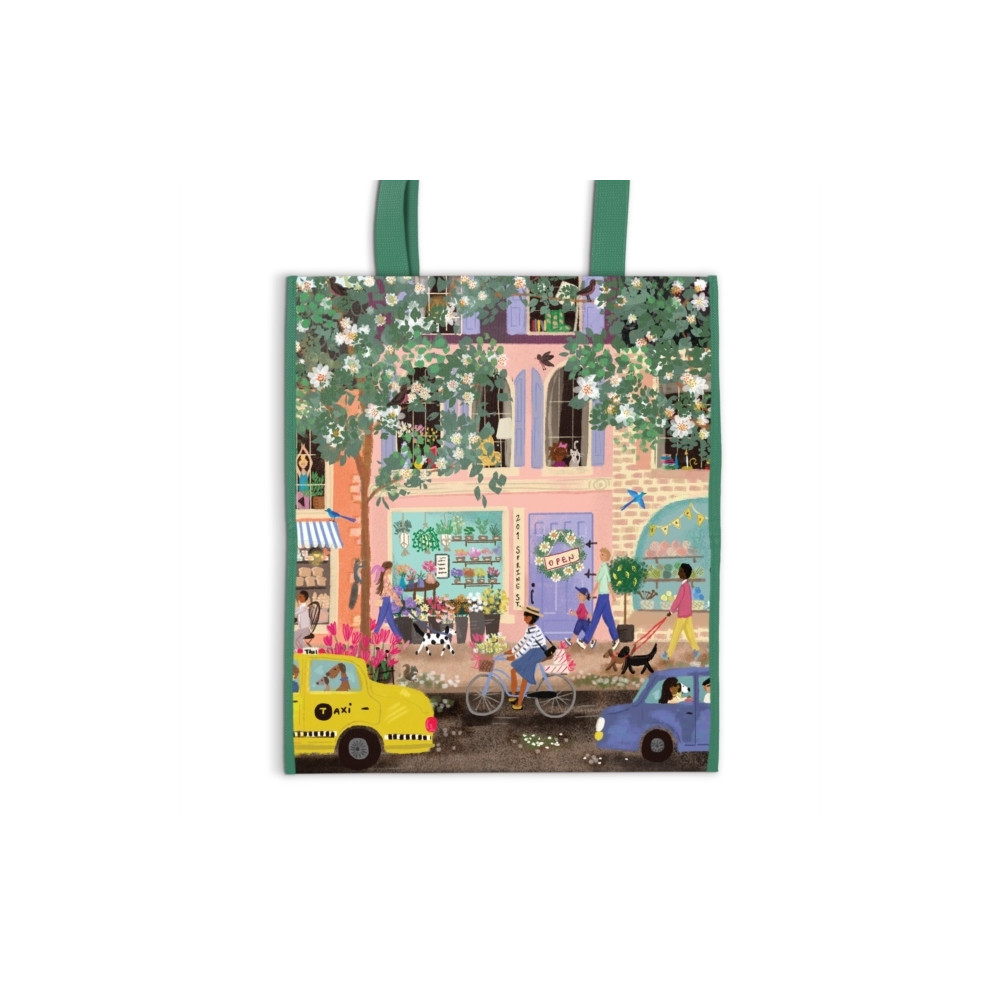 Produktbild för Joy Laforme Spring Street Reusable Shopping Bag