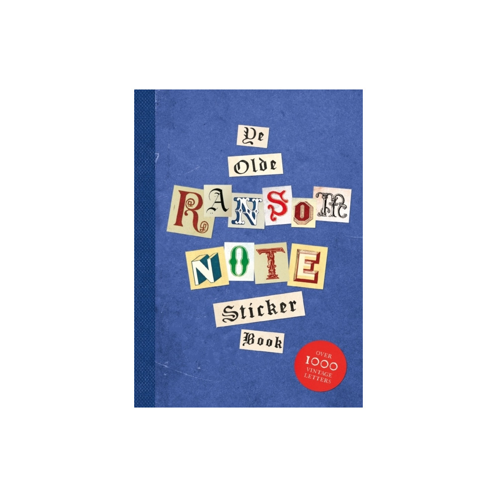 Produktbild för Ye Olde Ransom Note Sticker Book (pocket, eng)