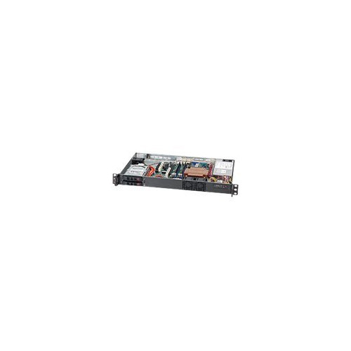 SUPER MICRO Computer Supermicro SC510 T-203B - kan monteras i rack - 1U - micro ATX