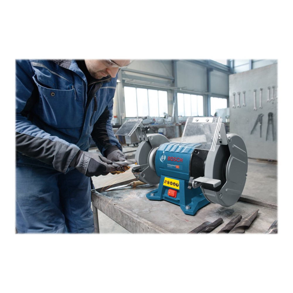 Produktbild för Bosch GBG Professional 60-20 - bänkkvarn - 600 W - 200 x 25 mm