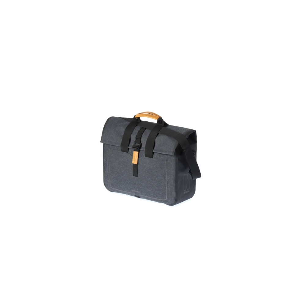 Produktbild för Basil BA17661, Bak, Cykelväska, Polyester, Grå, 20 l, 370 mm
