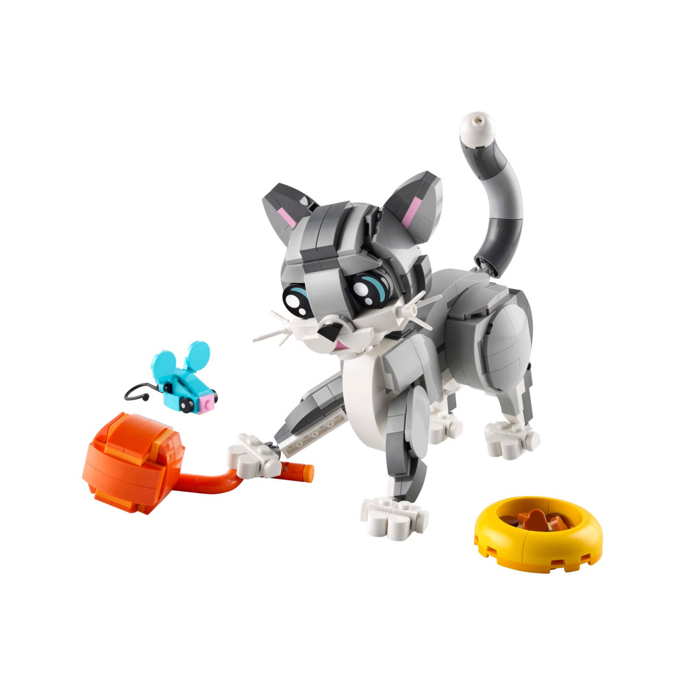 Produktbild för LEGO Creator 3in1 31163 - Lekfull katt - byggsats