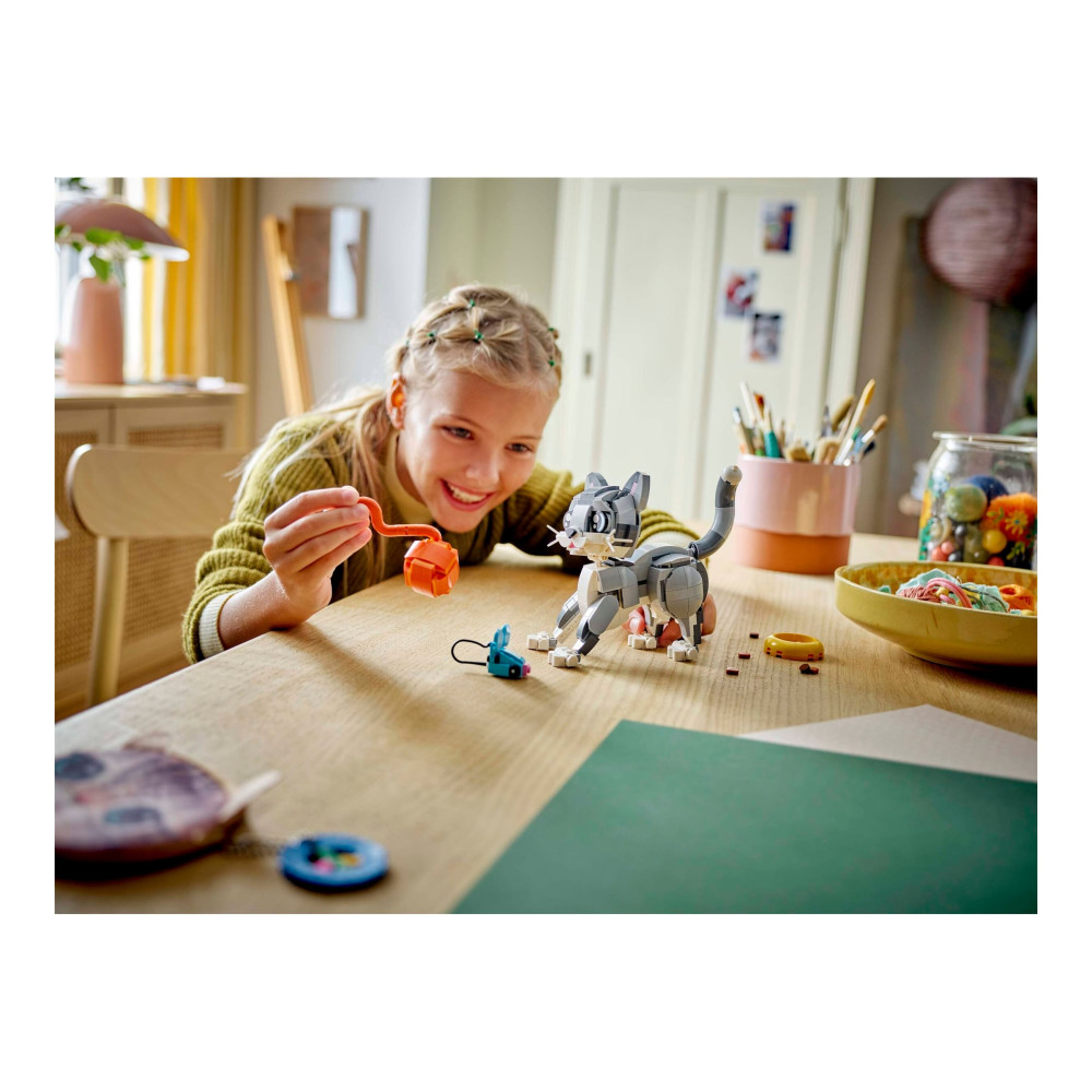 Produktbild för LEGO Creator 3in1 31163 - Lekfull katt - byggsats