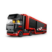 Produktbild för LEGO City 60445 - F1 Lastbil med RB20 & AMR24 F1 Bilar - byggsats