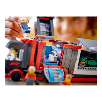 Produktbild för LEGO City 60445 - F1 Lastbil med RB20 & AMR24 F1 Bilar - byggsats