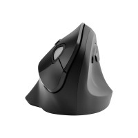 Produktbild för Kensington Pro Fit Ergo Vertical Wireless Mouse - vertikal mus - 2.4 GHz - svart