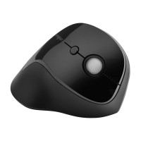 Produktbild för Kensington Pro Fit Ergo Vertical Wireless Mouse - vertikal mus - 2.4 GHz - svart