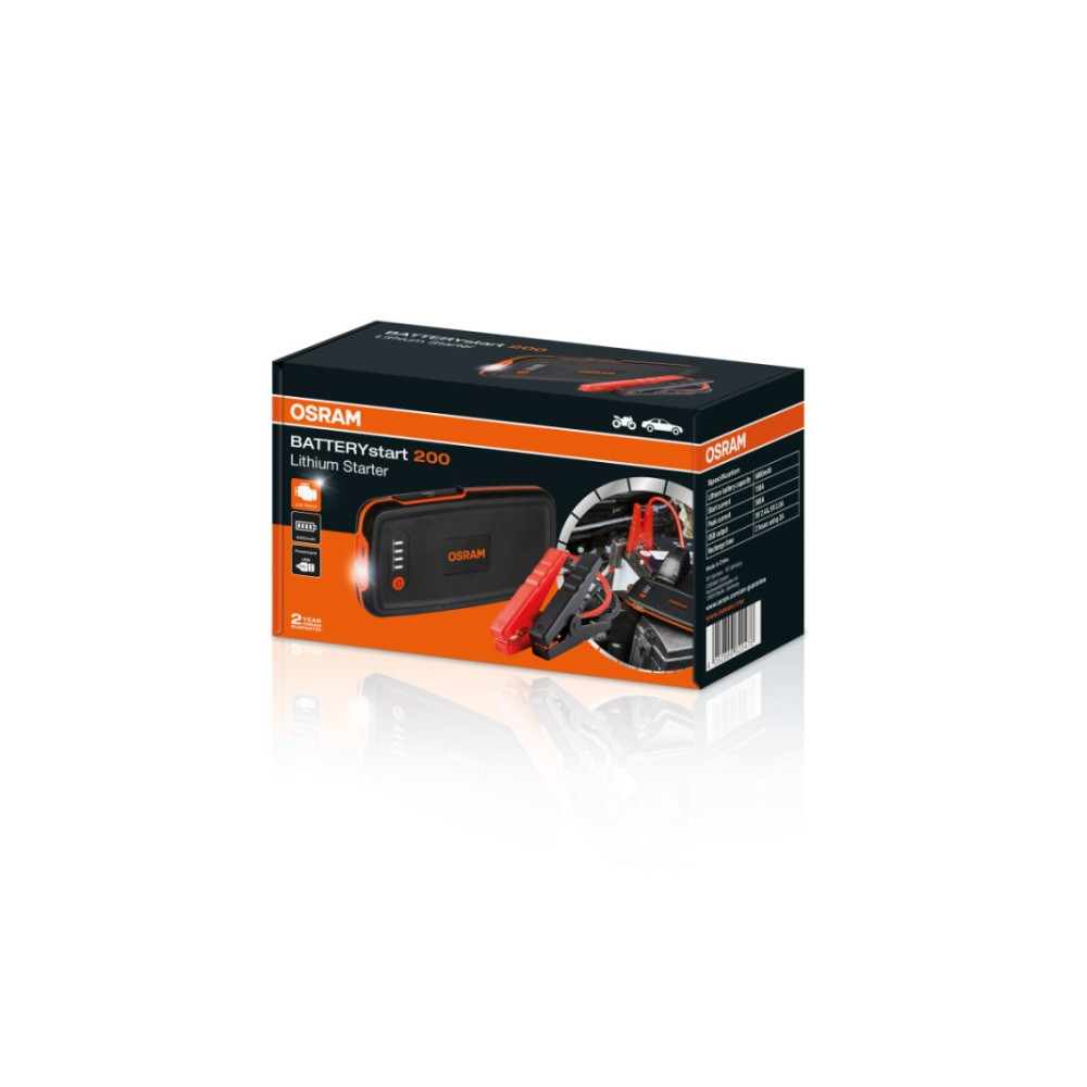 Produktbild för Osram BatteryStart 200 Starthjälp