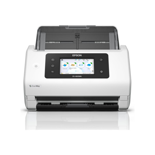EPSON WorkForce DS-800WN - dokumentskanner - desktop - USB 3.2 Gen 1x1, Gigabit LAN, USB 2.0 (Host), Wi-Fi - Skrivare
