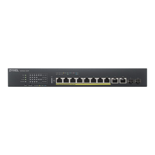 ZyXEL Communications Zyxel XS1930-12HP - switch - 12 portar - smart - rackmonterbar