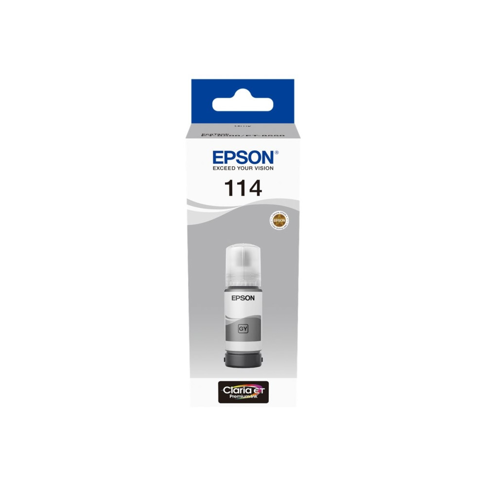 Produktbild för Epson EcoTank 114 - grå - original - påfyllnadsbläck
