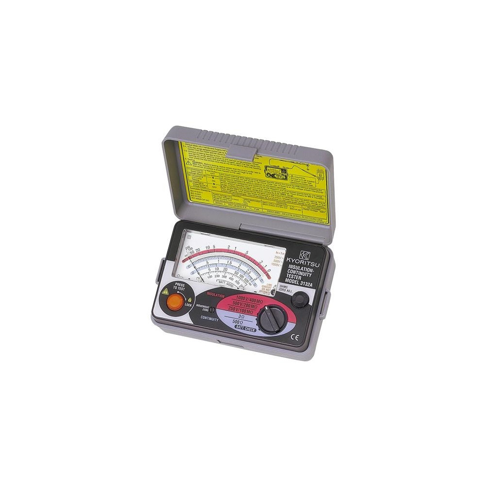 Produktbild för ELMA INSTRUMENTS Kyoritsu K3132A isolationsprovare Volt-/Ohm...