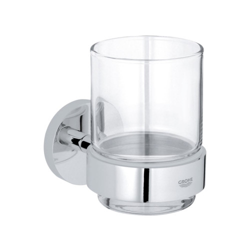 GROHE GROHE Essentials, Krom, Monokromatiskt, Glas, Single, Väggmo...
