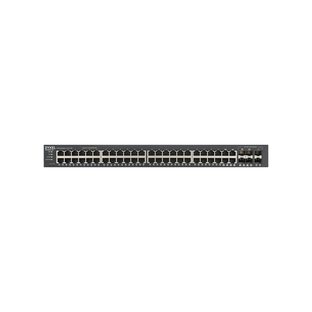 Produktbild för Zyxel GS1920-48v2 - switch - 48 portar - smart - rackmonterbar