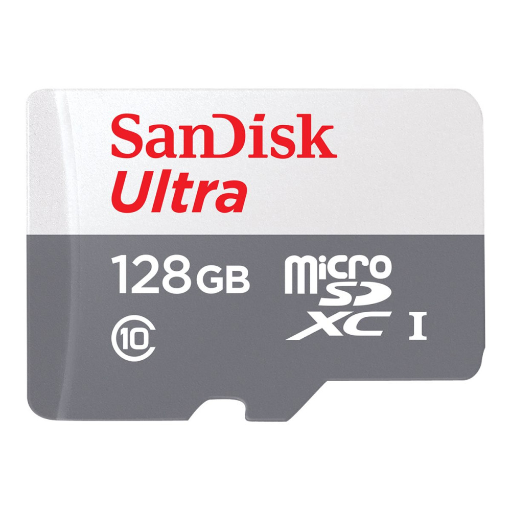 Produktbild för SanDisk Ultra - flash-minneskort - 128 GB - mikroSDXC UHS-I