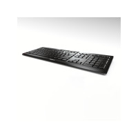 Produktbild för CHERRY STREAM KEYBOARD WIRELESS - tangentbord - USA, internationellt - svart Inmatningsenhet