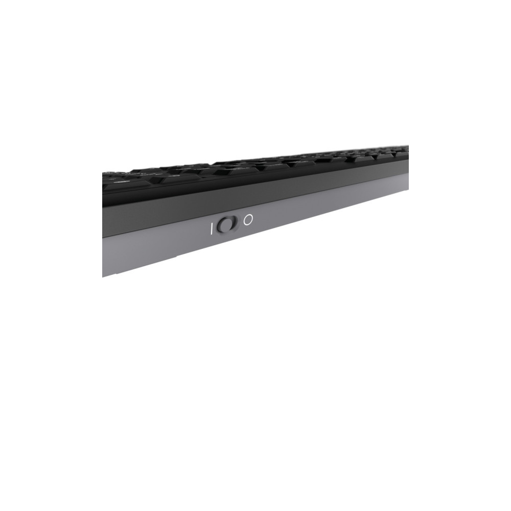 Produktbild för CHERRY STREAM KEYBOARD WIRELESS - tangentbord - USA, internationellt - svart Inmatningsenhet