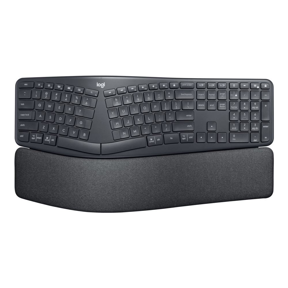 Produktbild för Logitech Ergo Series ERGO K860 for Business - tangentbord full size - QWERTY - hela norden - grafit Inmatningsenhet