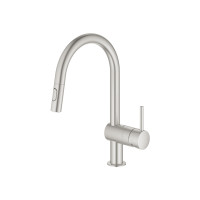 Produktbild för GROHE 32321DC2, Öppnas utåt, Stål, Hävarm, Single, Super ste...