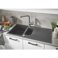 Produktbild för GROHE 32321DC2, Öppnas utåt, Stål, Hävarm, Single, Super ste...