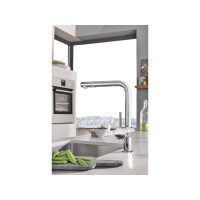 Produktbild för GROHE 32321DC2, Öppnas utåt, Stål, Hävarm, Single, Super ste...