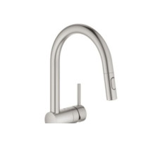 Produktbild för GROHE 32321DC2, Öppnas utåt, Stål, Hävarm, Single, Super ste...