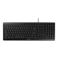 Produktbild för CHERRY STREAM KEYBOARD - tangentbord - brittisk - svart Inmatningsenhet