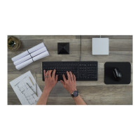 Produktbild för CHERRY STREAM KEYBOARD - tangentbord - brittisk - svart Inmatningsenhet