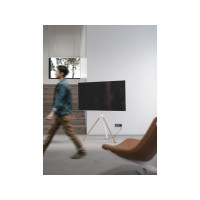 Produktbild för Sinox Tripod TV-golvstativ med svängbar topp. 45"-65". Ljust...
