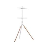 Produktbild för Sinox Tripod TV-golvstativ med svängbar topp. 45"-65". Ljust...