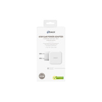 Produktbild för Sinox Macbook USB C 65W GaN ersättningsladdare, inomhus, AC,...