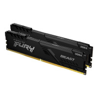 Produktbild för Kingston FURY Beast - DDR4 - sats - 32 GB: 2 x 16 GB - DIMM 288-pin - 3200 MHz / PC4-25600 - ej buffrad