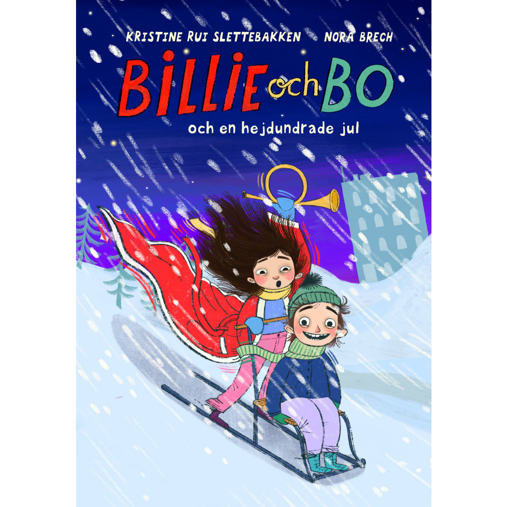 Produktbild för Billie & Bo och en hejdundrande jul (inbunden)