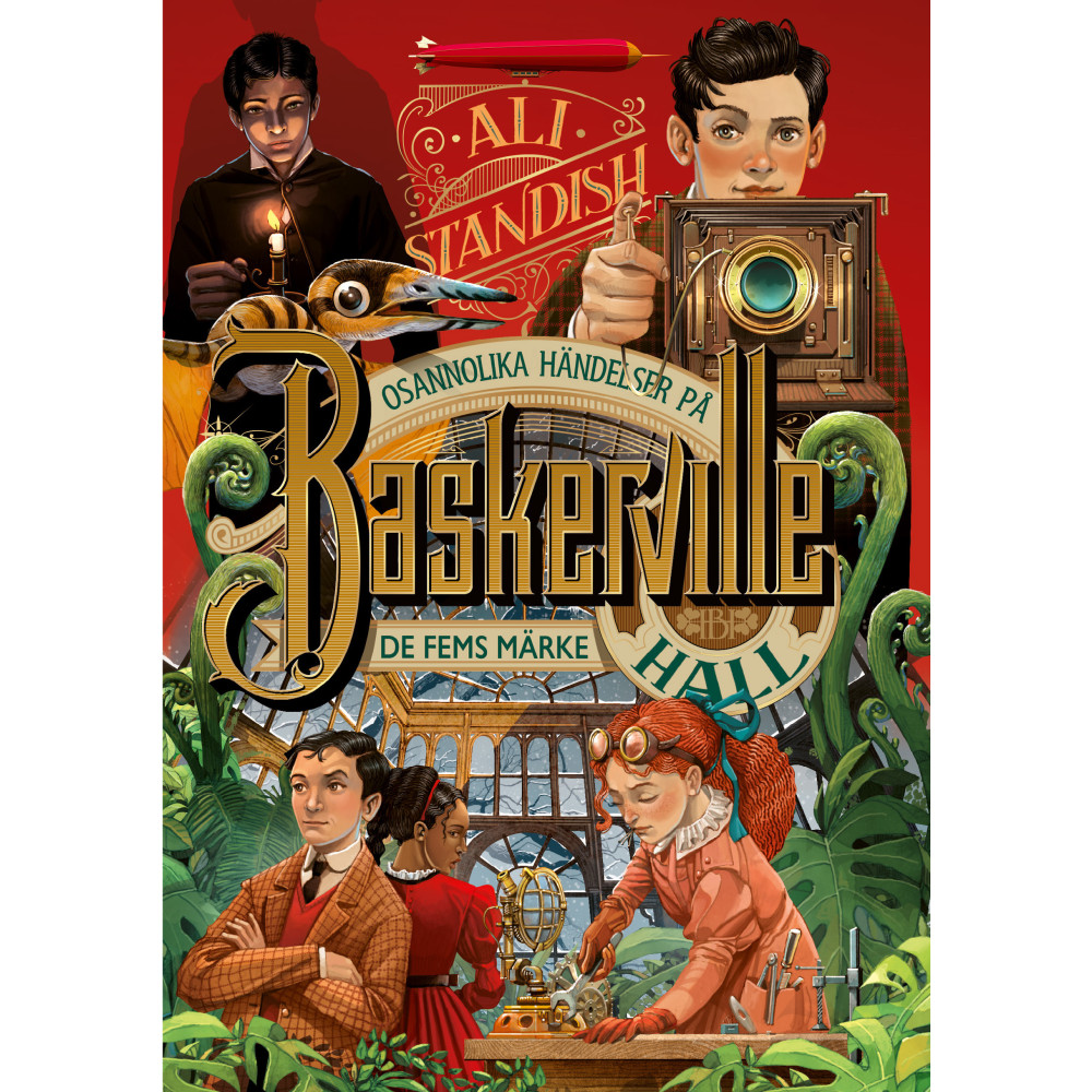 Produktbild för Osannolika händelser på Baskerville Hall: de fems märke (inbunden)