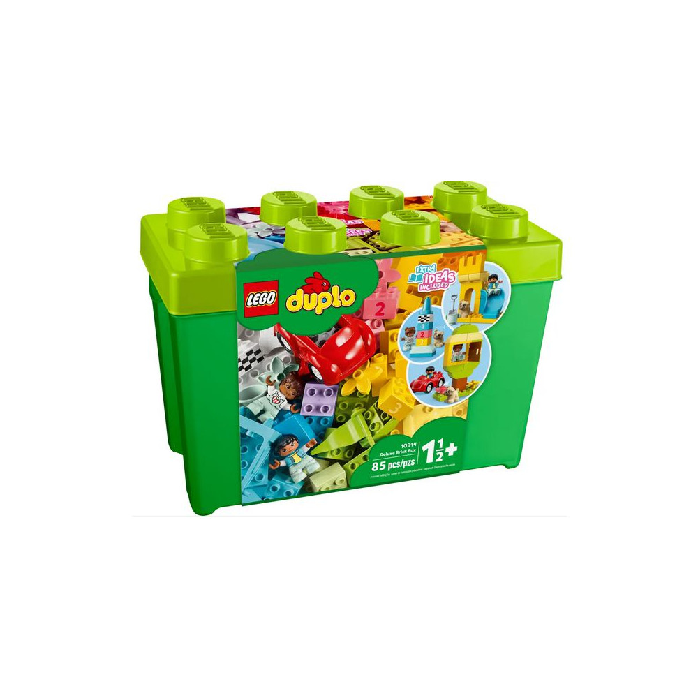 Produktbild för Klosslåda deluxe DUPLO-LEGO 85 delar