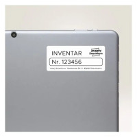 Produktbild för Avery TripleBond Labels L6140 - etiketter - 800 etikett (er) - 25.4 x 45.7 mm