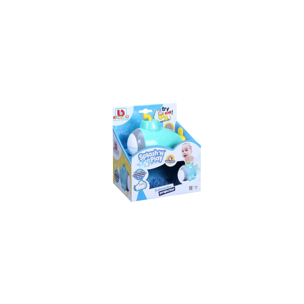 Produktbild för BB Junior Splash n Play U-Boot, Badleksak, Pojke/flicka, 1 Å...