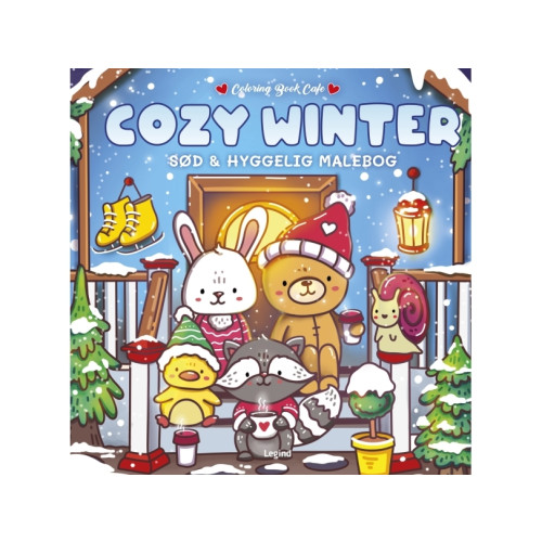 Legind Målarbok: Cozy Winter