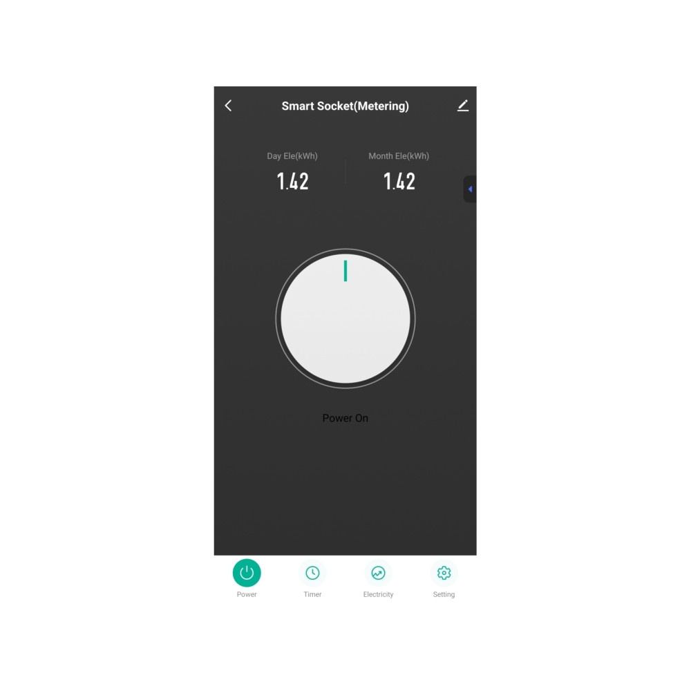 Produktbild för Gembird TSL-PS-S1M-01-W - smart kontakt - 802.11b/g/n - vit