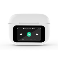 Produktbild för Gembird TWS-LCD-ANC-01-W