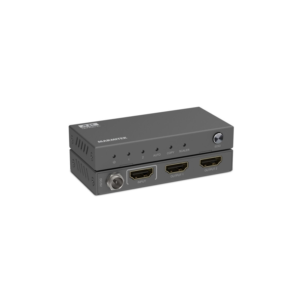 Produktbild för Marmitek Split 612 Pro, HDMI, 2x HDMI, 2.0b, 3840 x 2160 pix...