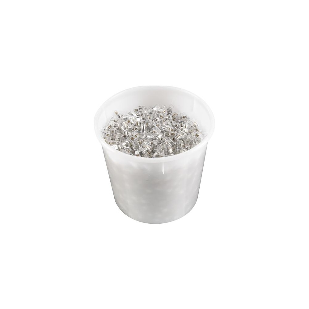 Produktbild för Skarvhylsa 2,5/4 mm² med kryssklämma, i hink ca 1500 st, pol...