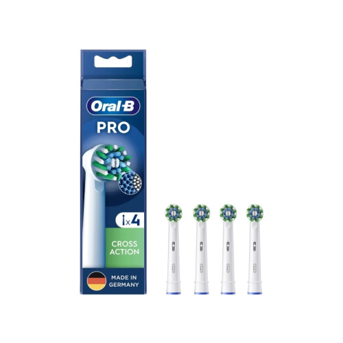 Braun Oral-B Fästbara Borstar Pro Cross Action 4st 860380 (8... - Eltandborstar & Tillbehör